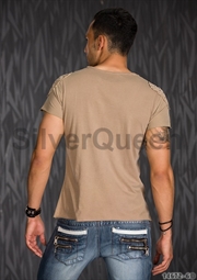 Smart grå-brun T-shirt